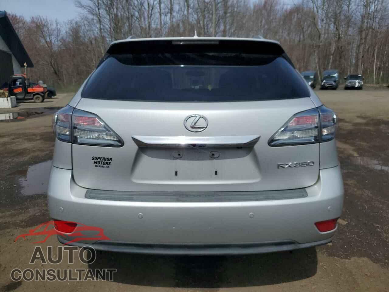 LEXUS RX350 2012 - 2T2BK1BA7CC137943
