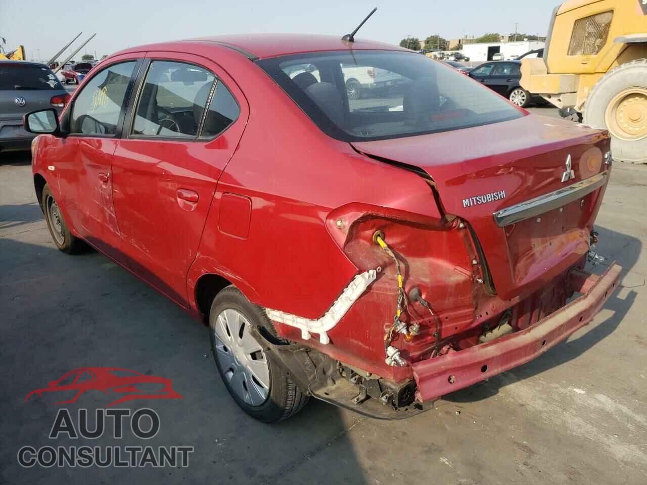 MITSUBISHI MIRAGE 2017 - ML32F3FJ6HHF11675
