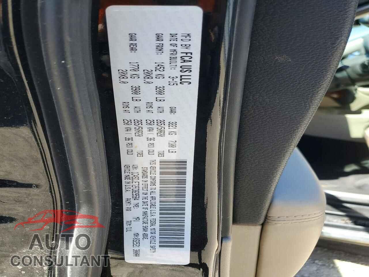 DODGE DURANGO CI 2015 - 1C4SDJET2FC829584