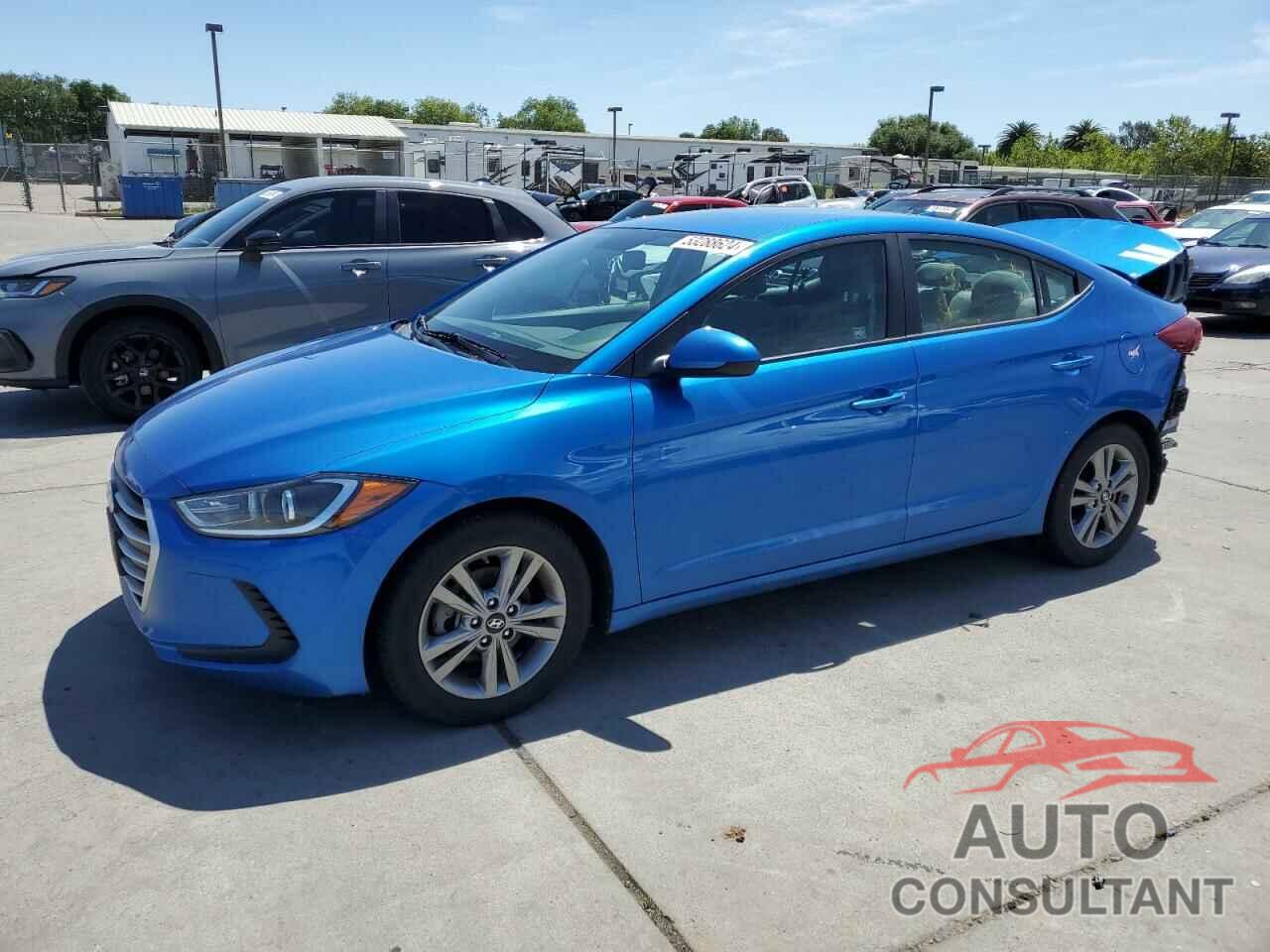 HYUNDAI ELANTRA 2017 - KMHD84LF8HU282292