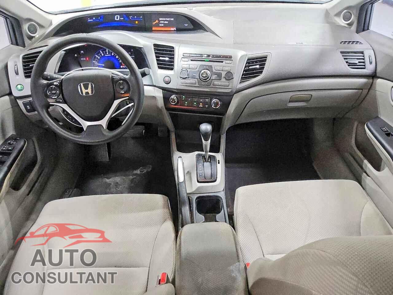HONDA CIVIC 2012 - 2HGFB2F86CH307817