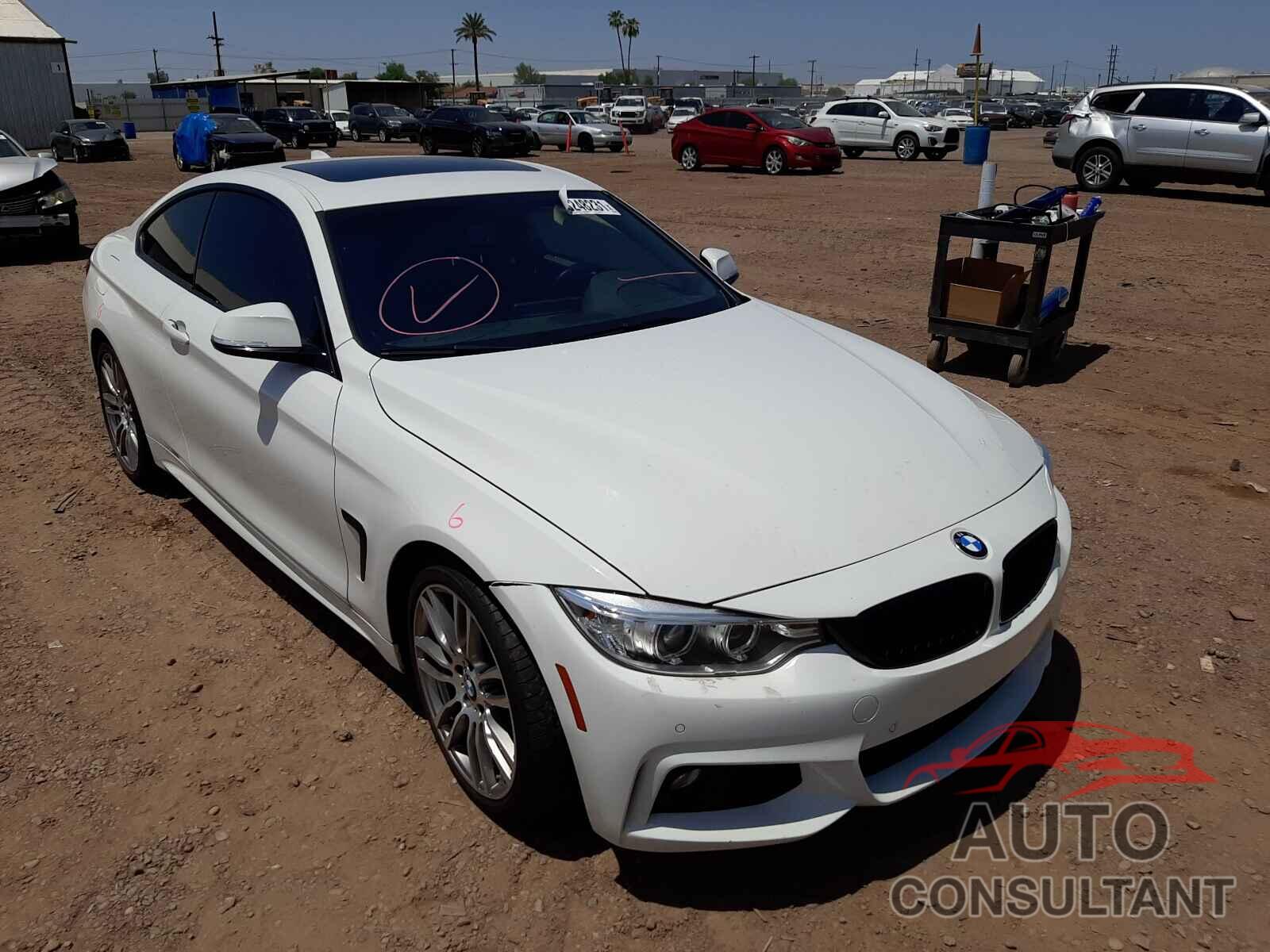 BMW 4 SERIES 2017 - WBA4R7C59HK876473