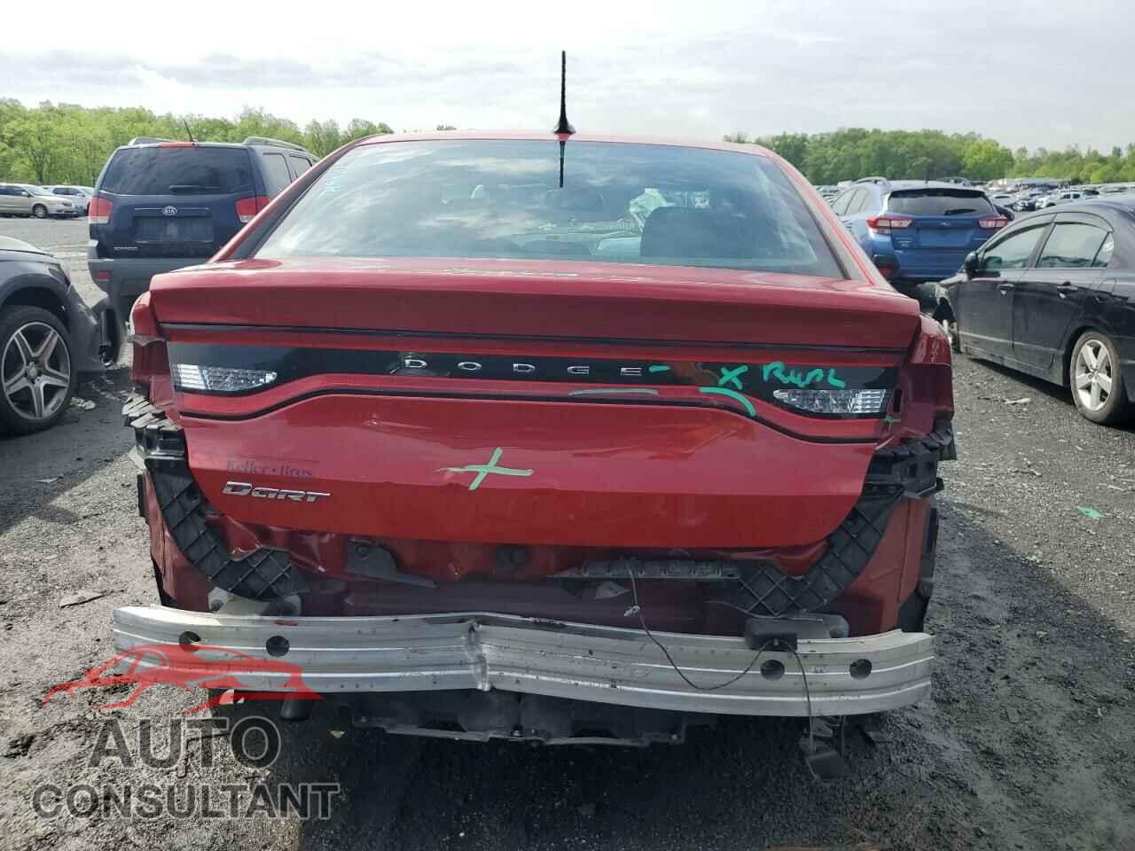 DODGE DART 2016 - 1C3CDFFA0GD822809