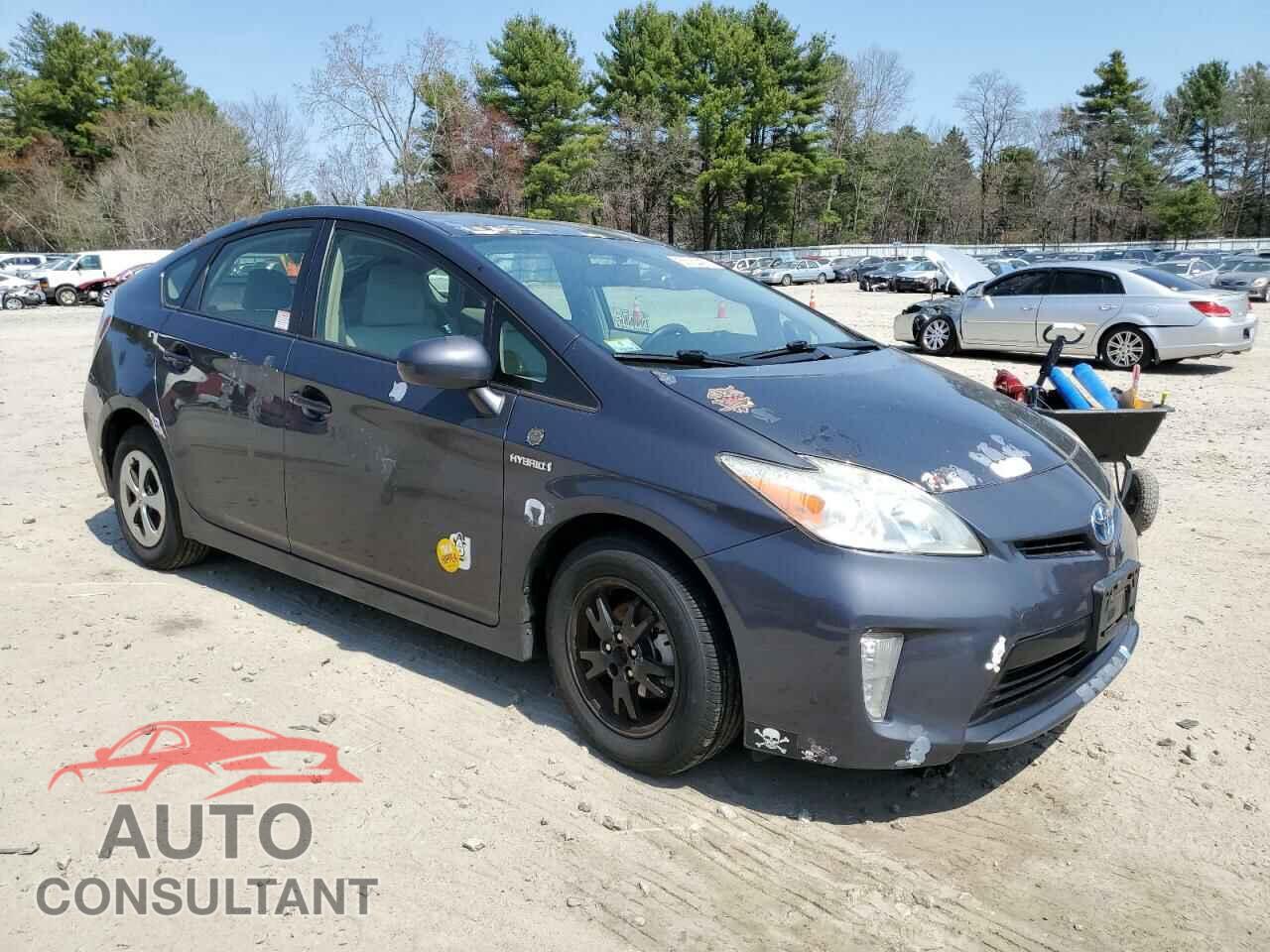 TOYOTA PRIUS 2012 - JTDKN3DU6C1555901