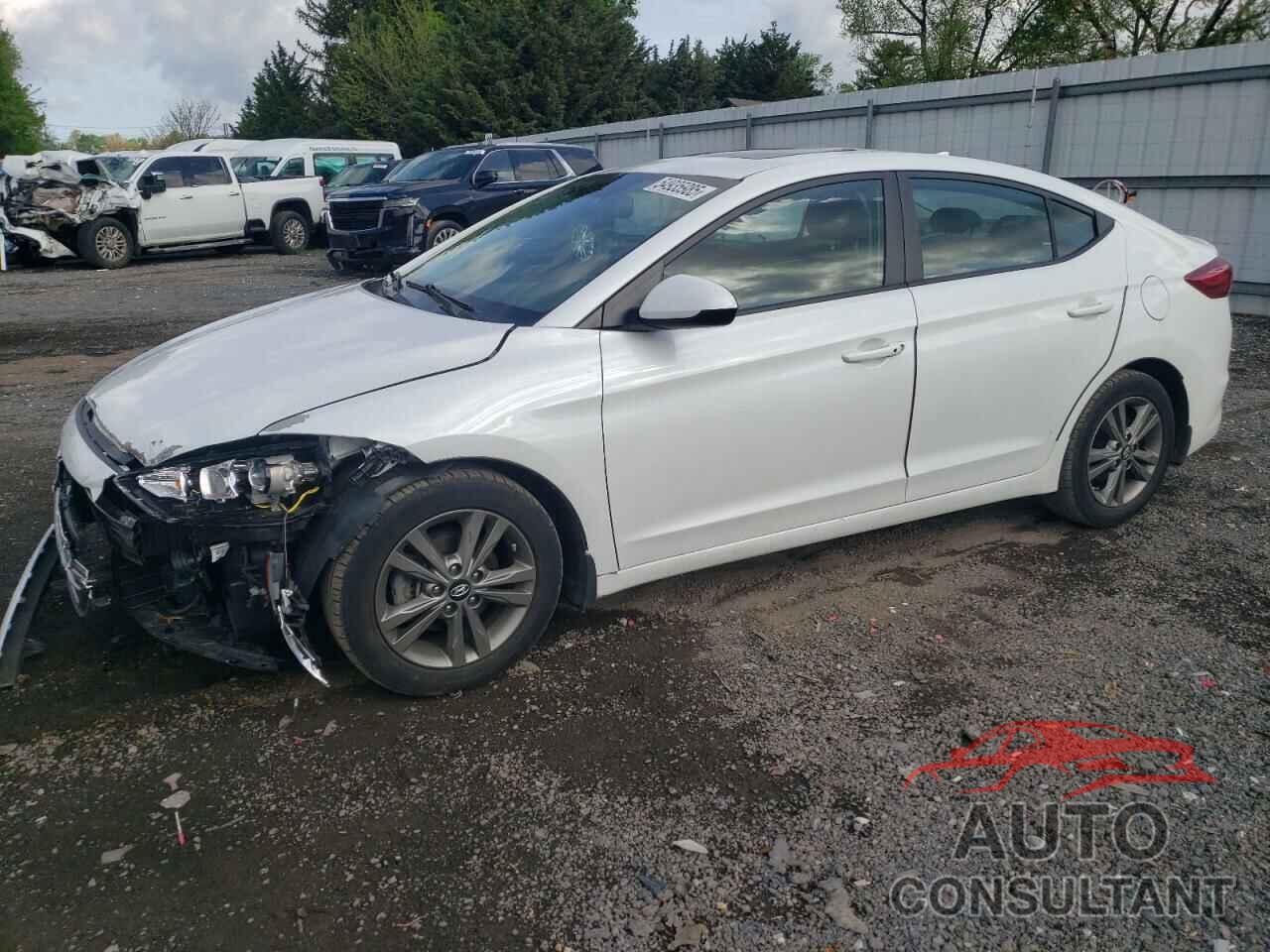 HYUNDAI ELANTRA 2018 - 5NPD84LF6JH297409