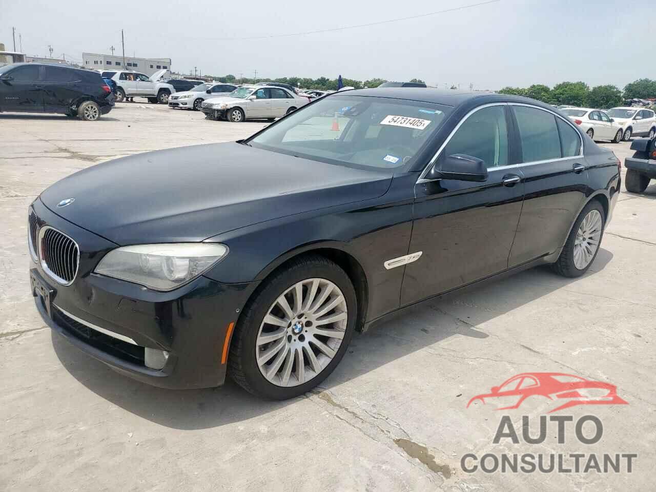 BMW 7 SERIES 2012 - WBAKC6C55CC395741