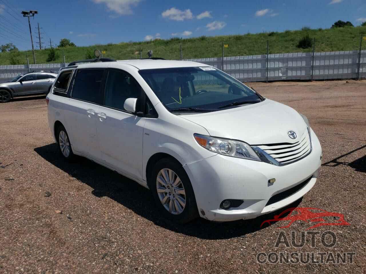 TOYOTA SIENNA 2017 - 5TDJZ3DC7HS163365