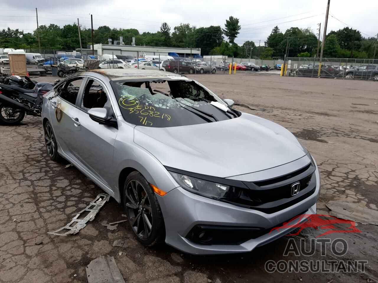 HONDA CIVIC 2019 - 2HGFC2F80KH502730