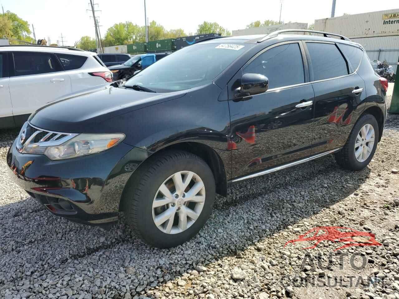 NISSAN MURANO 2012 - JN8AZ1MW6CW221154