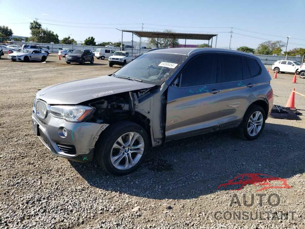 BMW X3 2017 - 5UXWX7C52H0U39992