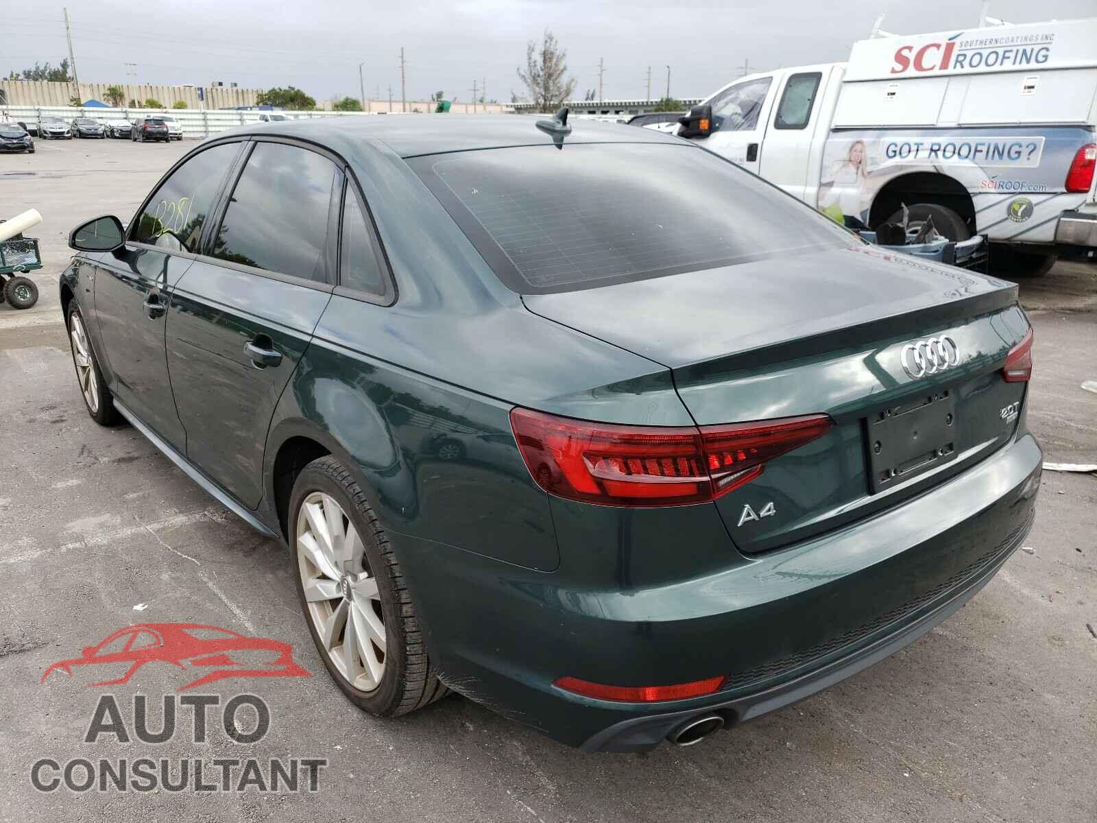 AUDI A4 2018 - WAUKMAF43JN015686