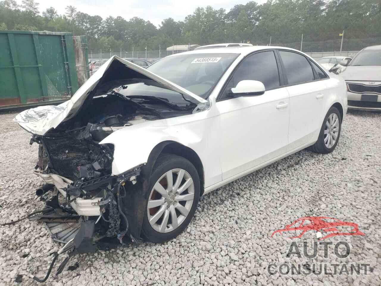 AUDI A4 2012 - WAUAFAFL0CA119396