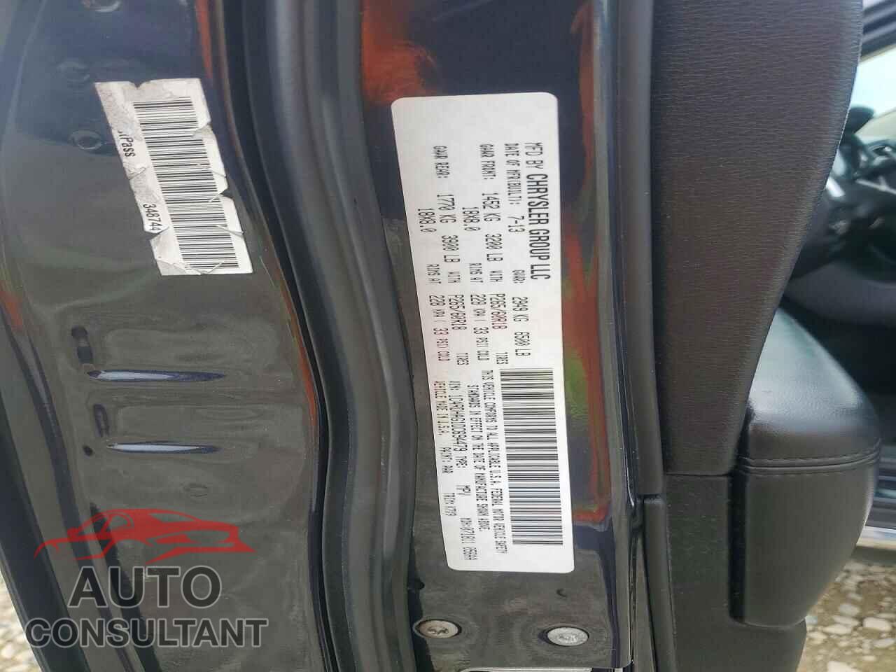 DODGE DURANGO 2013 - 1C4RDHAG1DC694479