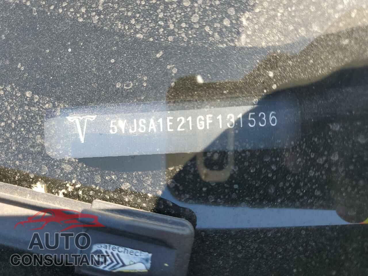 TESLA MODEL S 2016 - 5YJSA1E21GF131536
