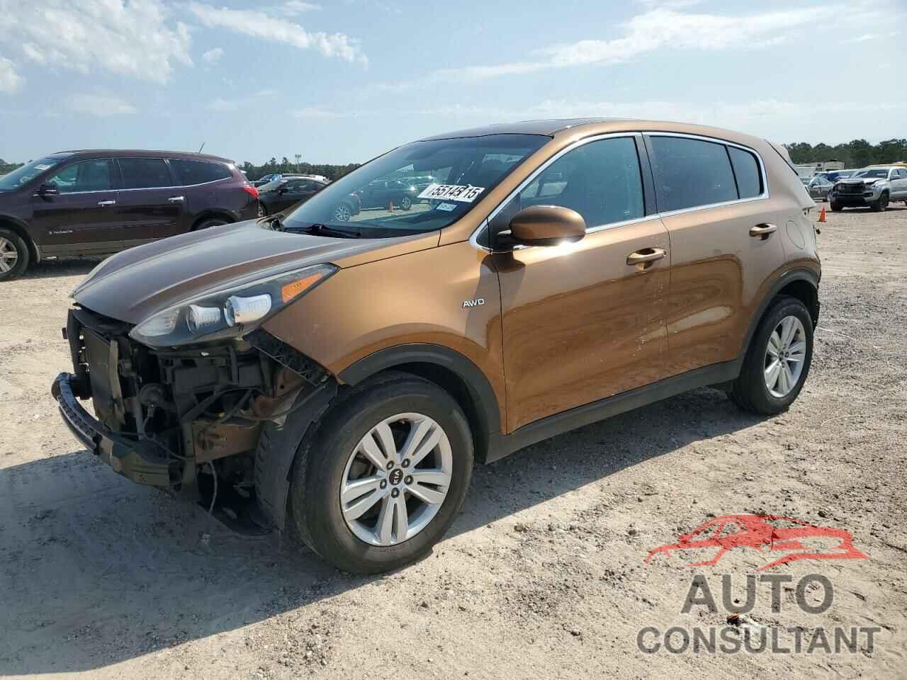 KIA SPORTAGE 2017 - KNDPMCAC8H7270951