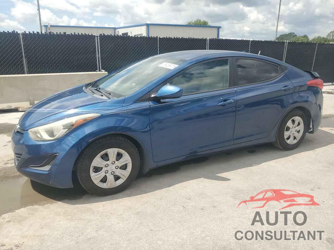 HYUNDAI ELANTRA 2016 - KMHDH4AE7GU543758