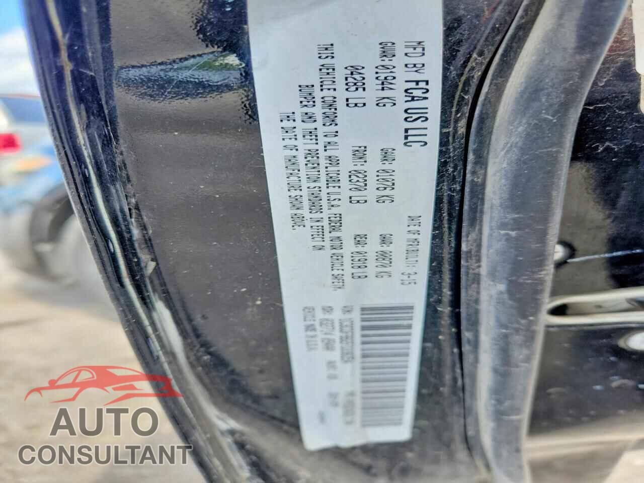 DODGE DART 2015 - 1C3CDFBB2FD336354