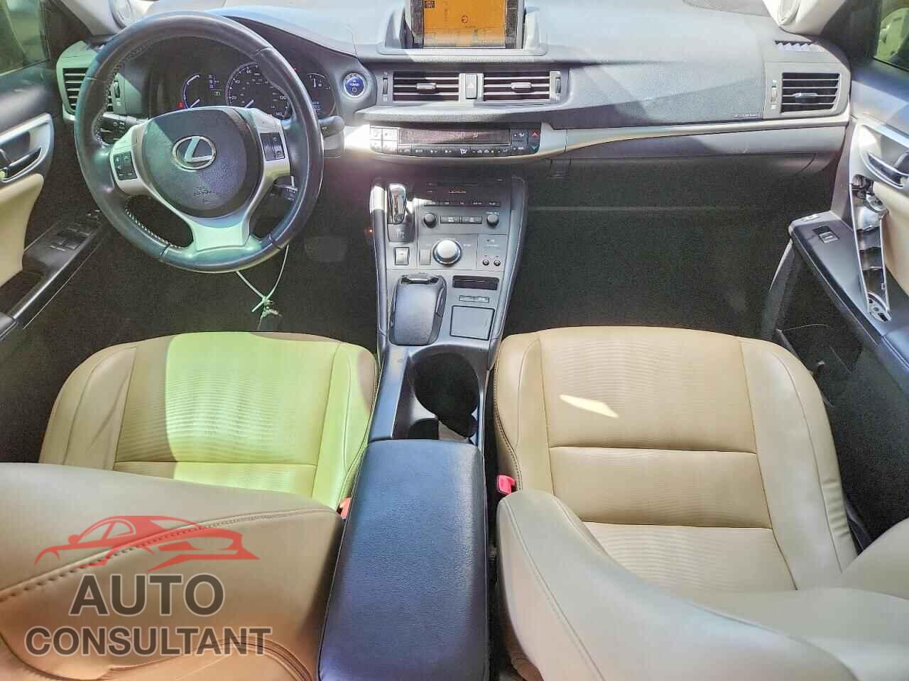 LEXUS CT 200 2012 - JTHKD5BH9C2062128