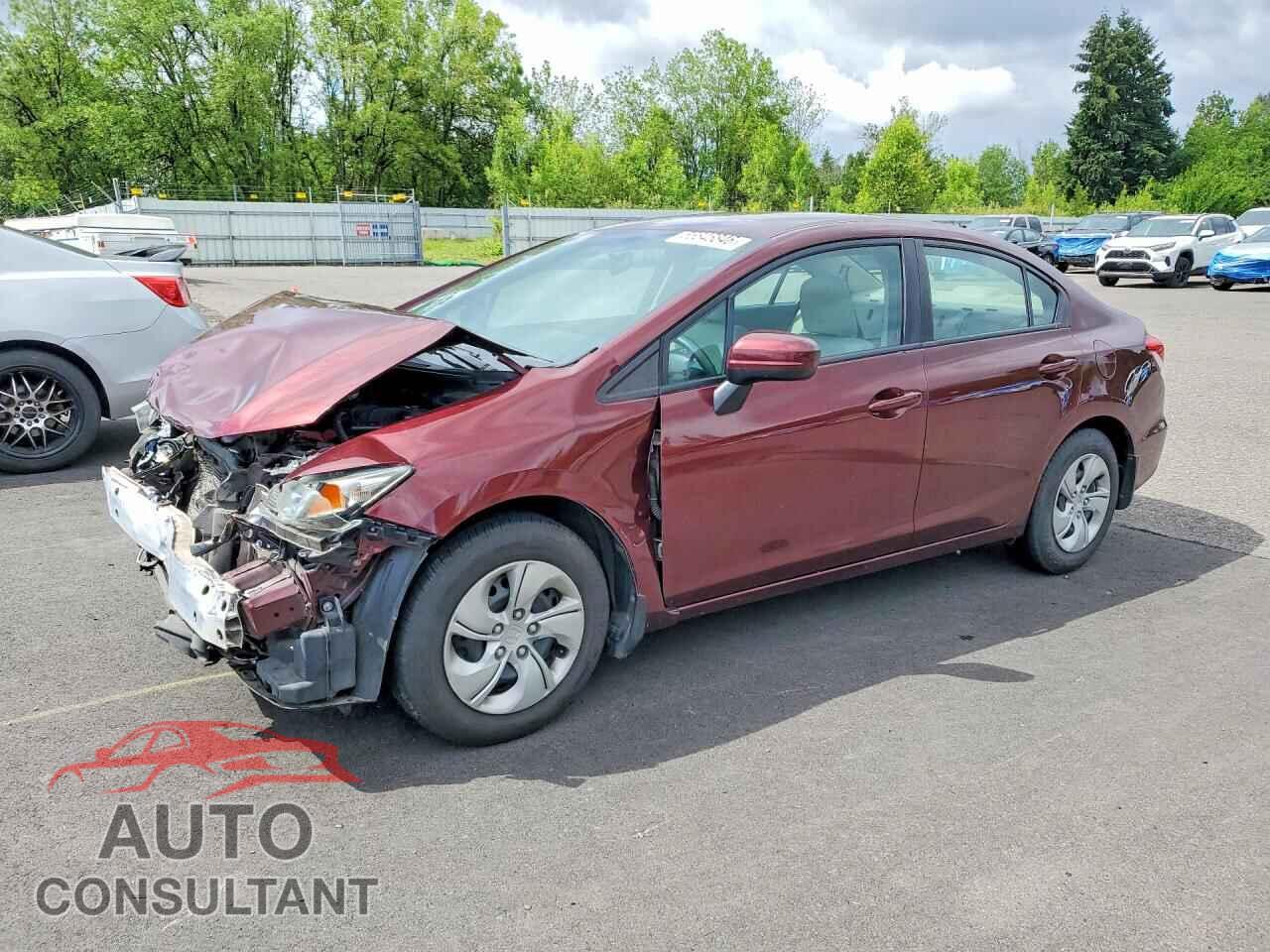 HONDA CIVIC 2014 - 19XFB2F56EE207588