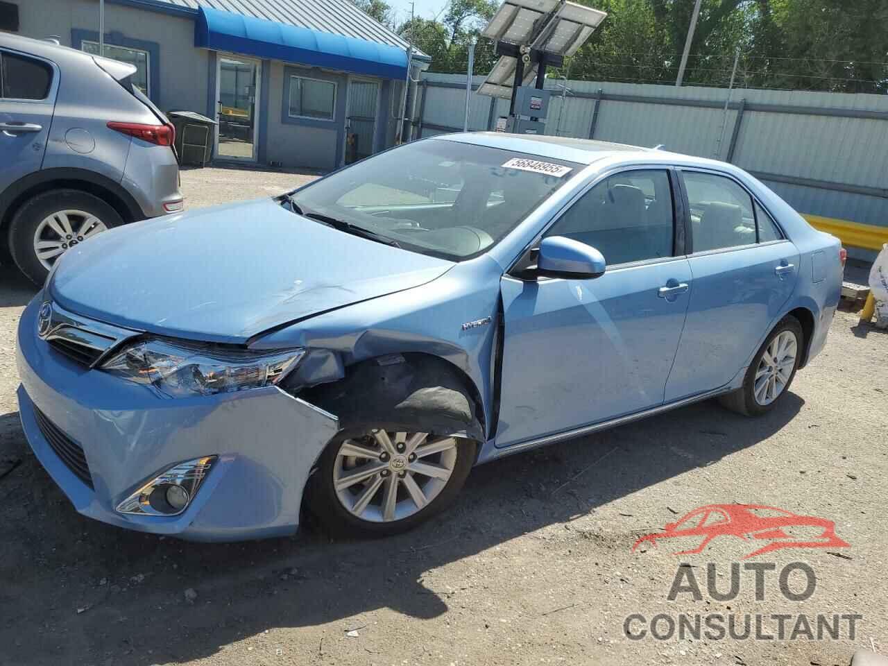 TOYOTA CAMRY 2013 - 4T1BD1FK0DU065713