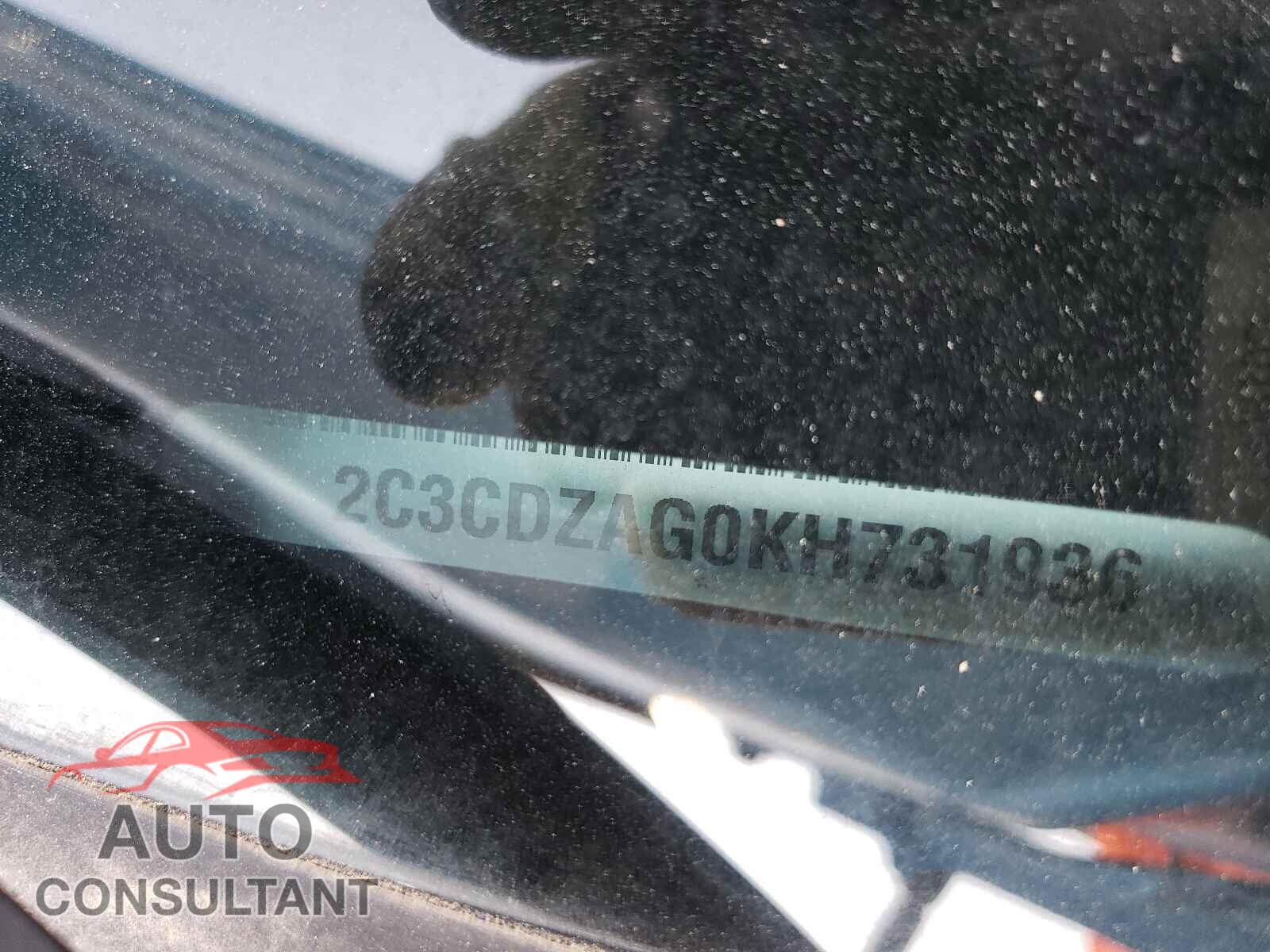 DODGE CHALLENGER 2019 - 2C3CDZAG0KH731936