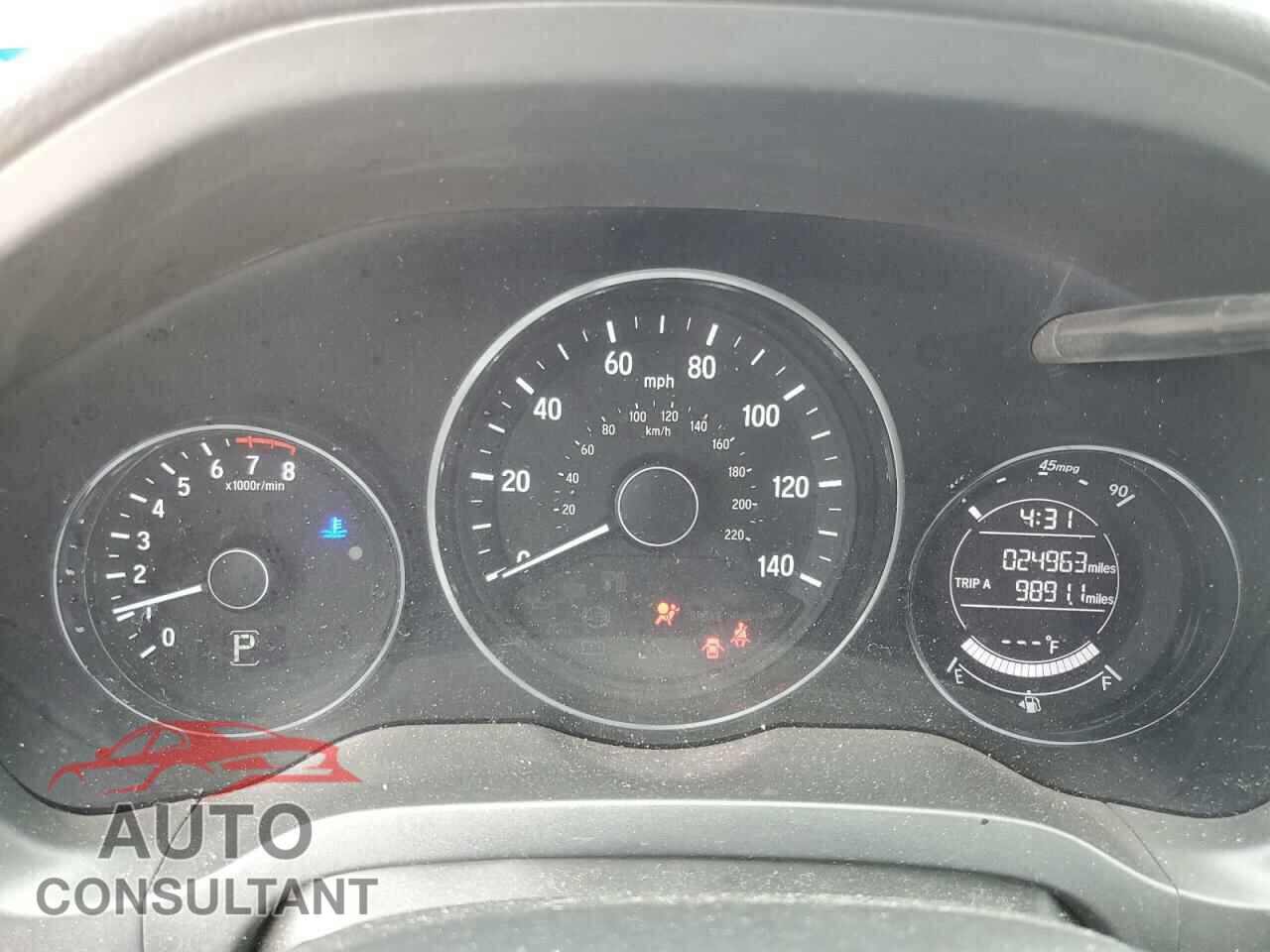 HONDA HR-V 2017 - 3CZRU5H57HG705677