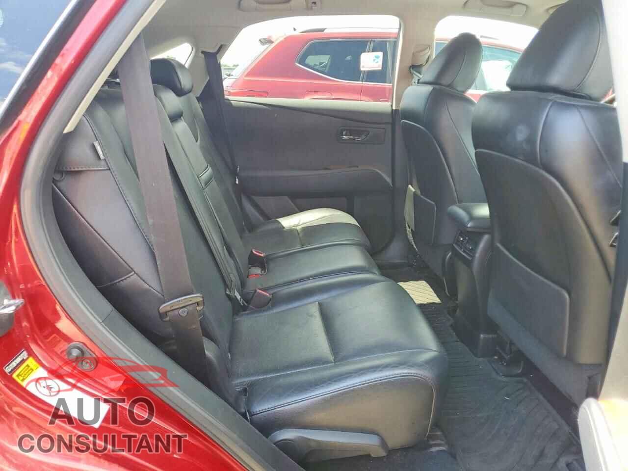 LEXUS RX350 2010 - 2T2BK1BA0AC012120