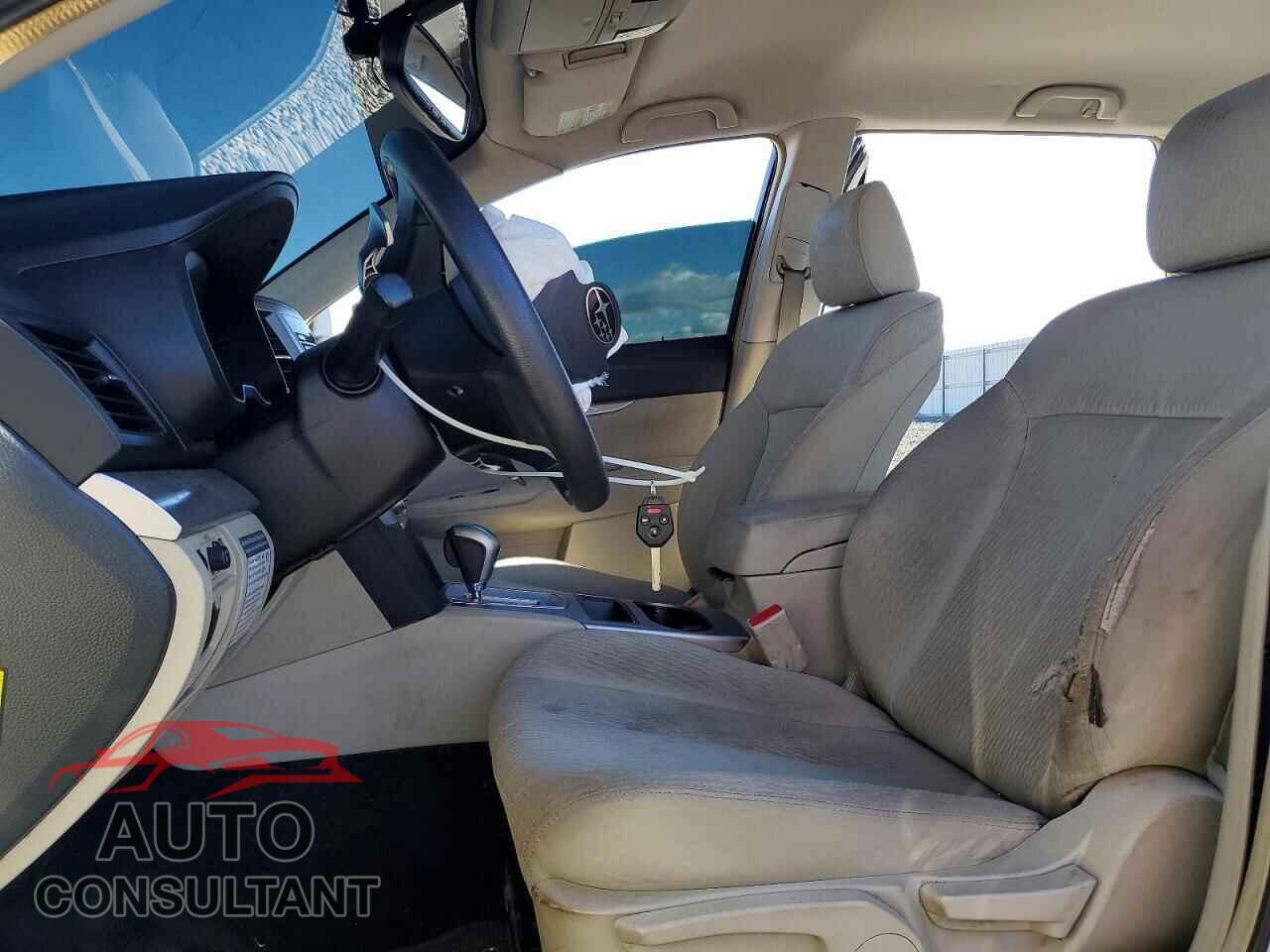 SUBARU OUTBACK 2012 - 4S4BRBAC0C3220790