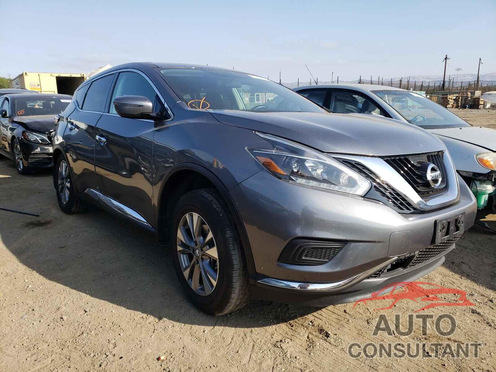 NISSAN MURANO 2018 - 5N1AZ2MGXJN157564