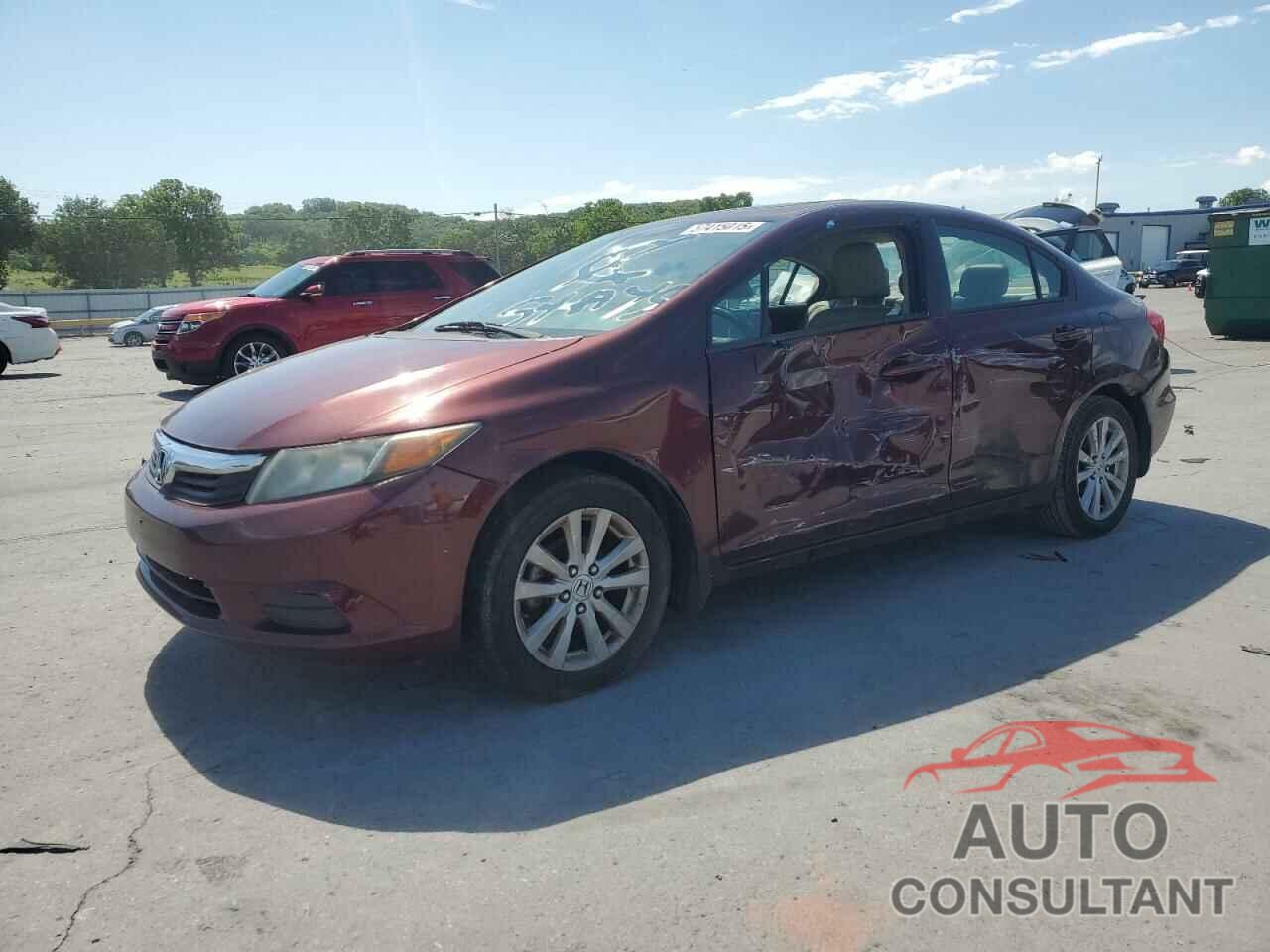 HONDA CIVIC 2012 - 19XFB2F93CE090486
