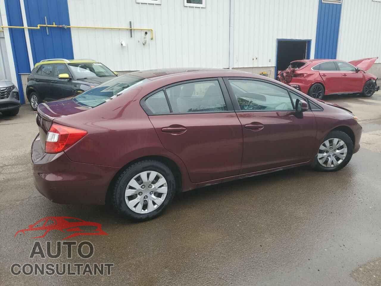 HONDA CIVIC 2012 - 2HGFB2F44CH063193