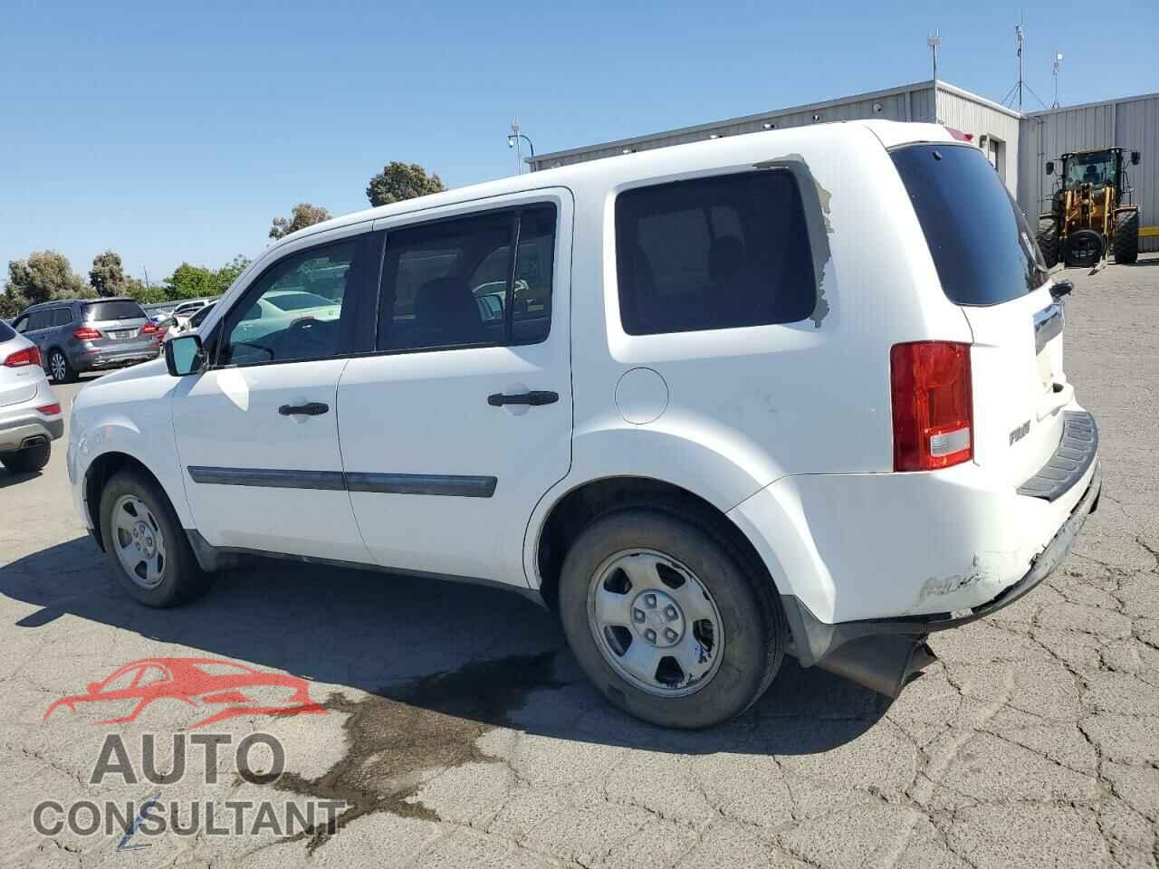 HONDA PILOT 2013 - 5FNYF3H22DB018418