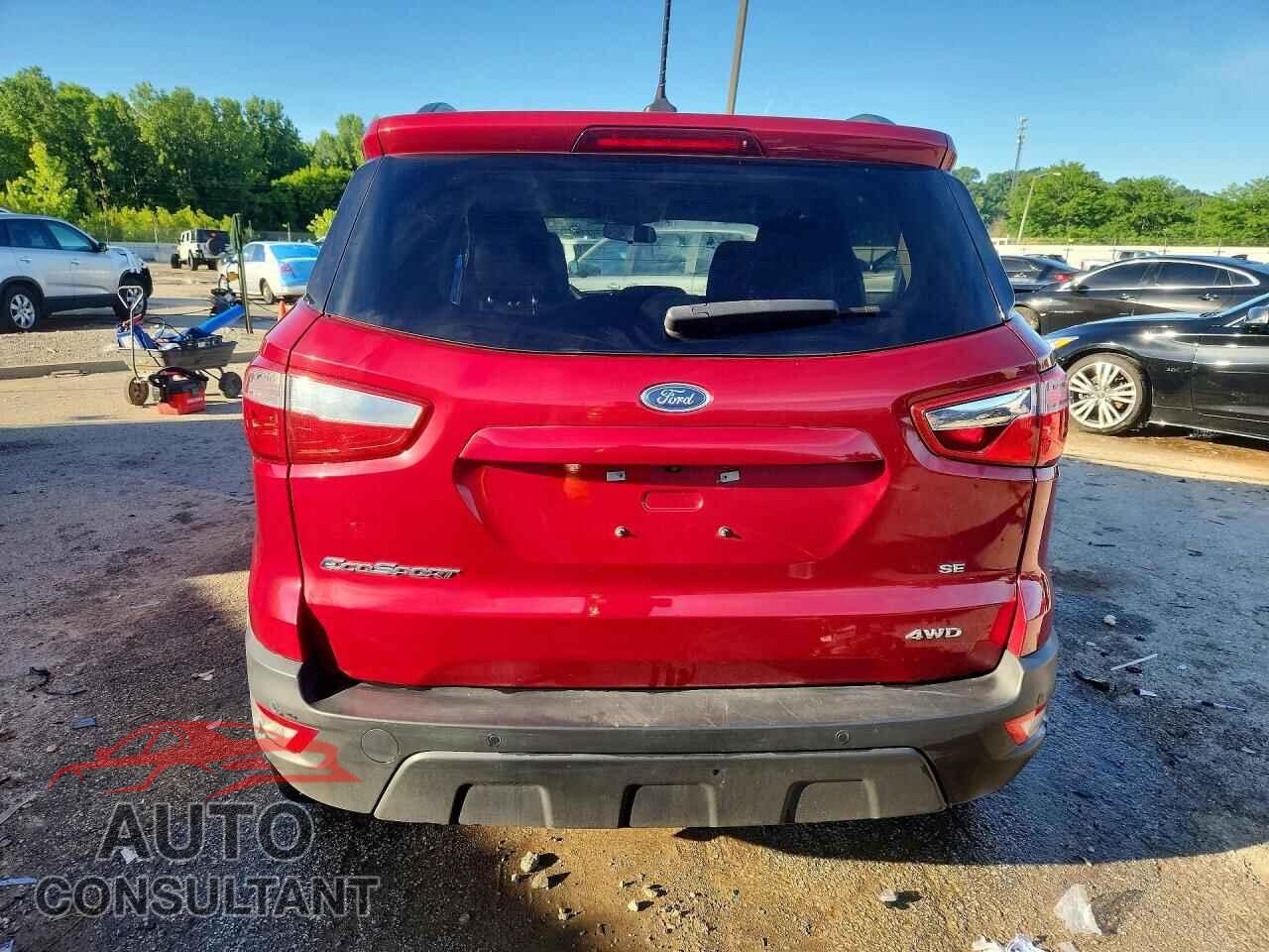 FORD ECOSPORT 2020 - MAJ6S3GL2LC376049