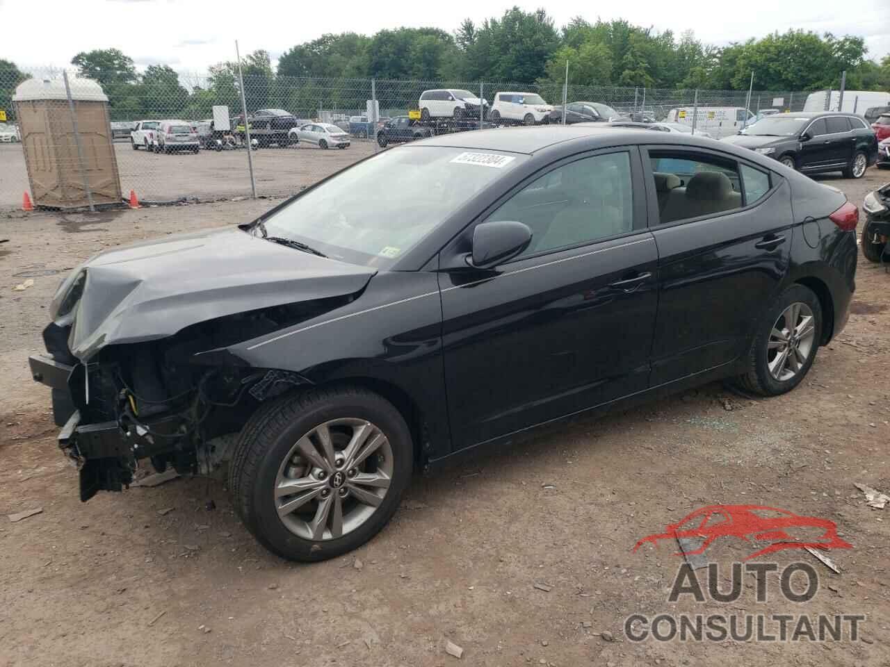 HYUNDAI ELANTRA 2017 - KMHD84LF8HU384739