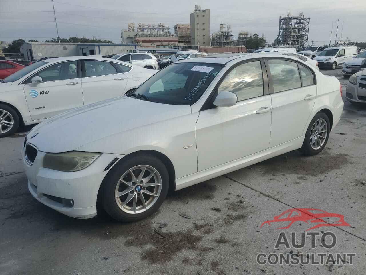 BMW 3 SERIES 2010 - WBAPH7G54ANM53038
