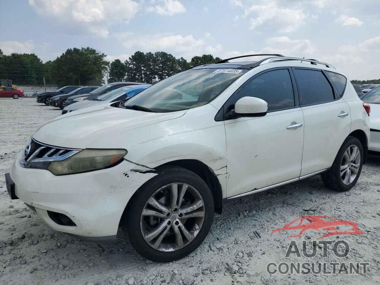 NISSAN MURANO 2011 - JN8AZ1MU7BW061542