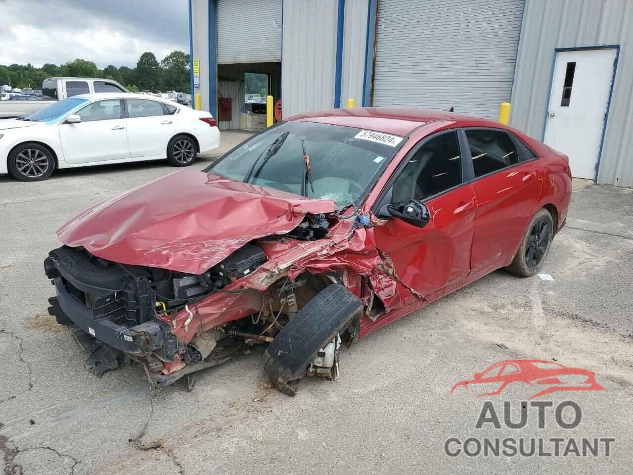 HYUNDAI ELANTRA 2022 - KMHLM4AG8NU283294