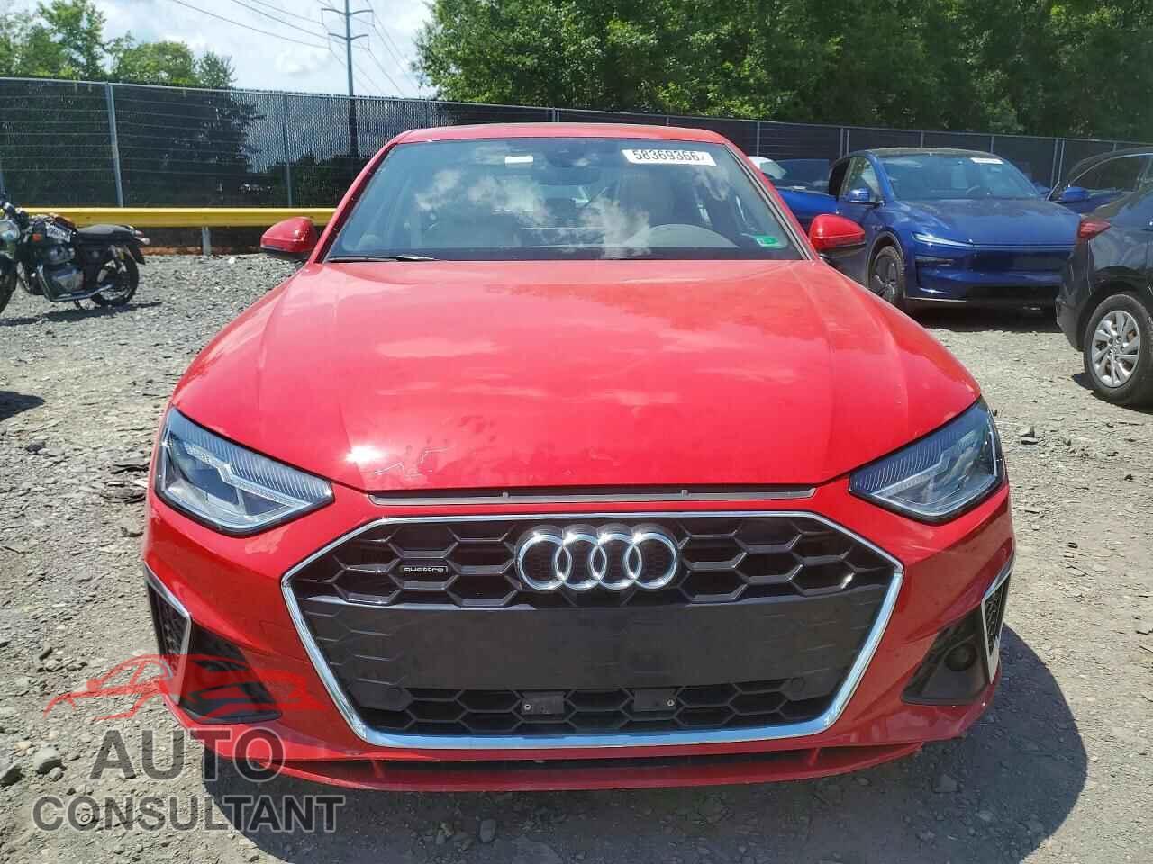 AUDI A4 2022 - WAUDAAF44NN007068