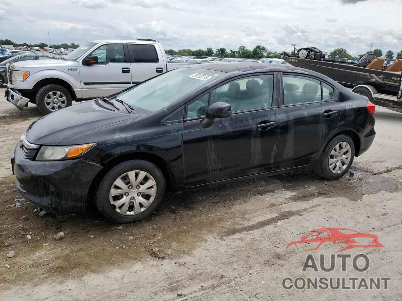HONDA CIVIC 2012 - 2HGFB2F54CH597366