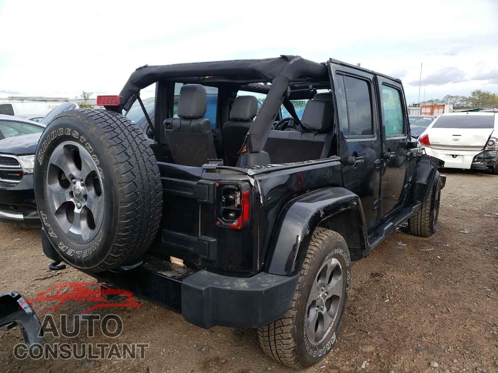 JEEP WRANGLER 2017 - 1C4BJWEG8HL528121