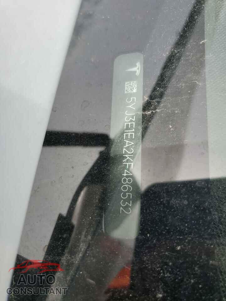 TESLA MODEL 3 2019 - 5YJ3E1EA2KF486532