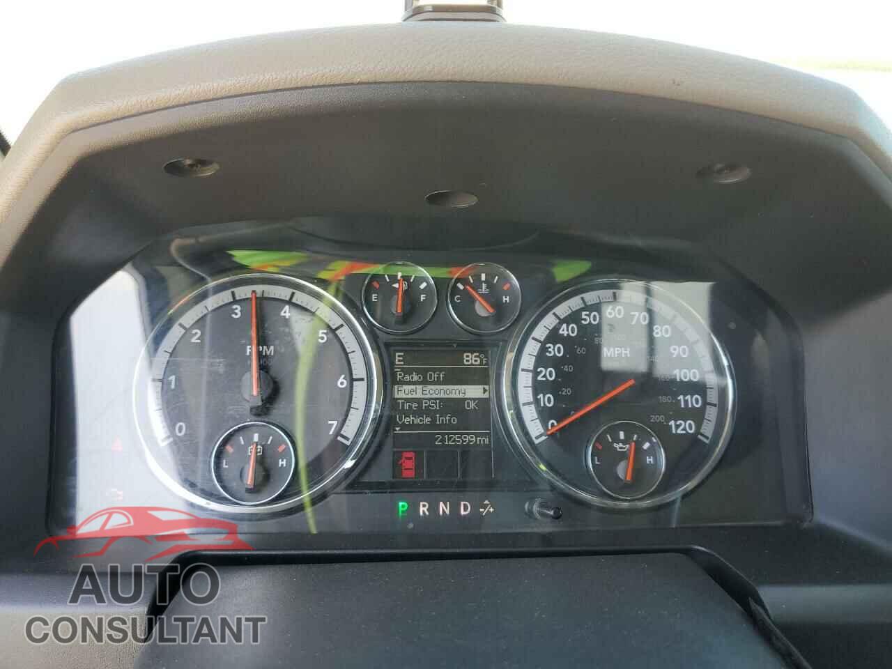 DODGE RAM 1500 2012 - 1C6RD7GT0CS266073