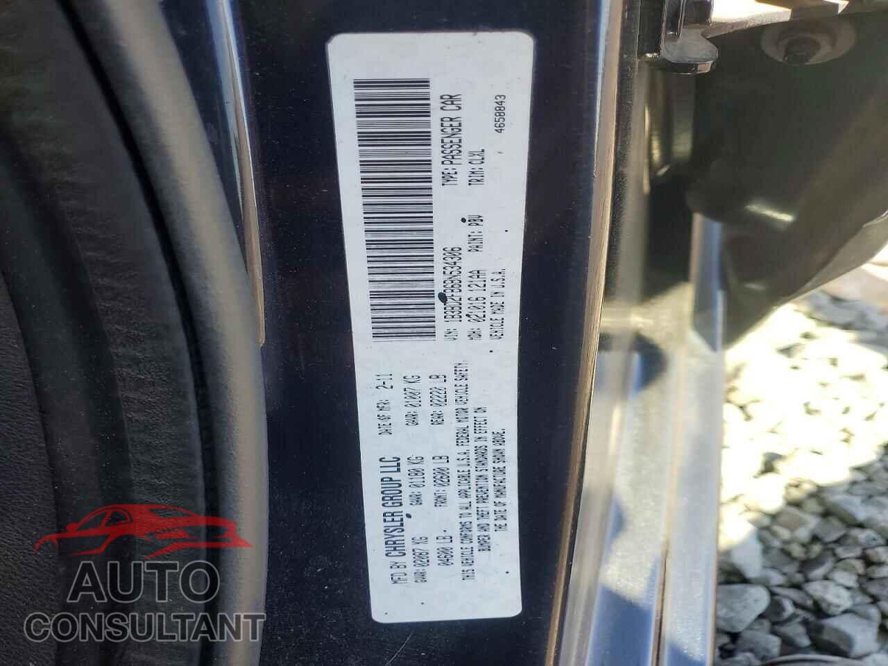 DODGE AVENGER 2011 - 1B3BD2FB6BN534306