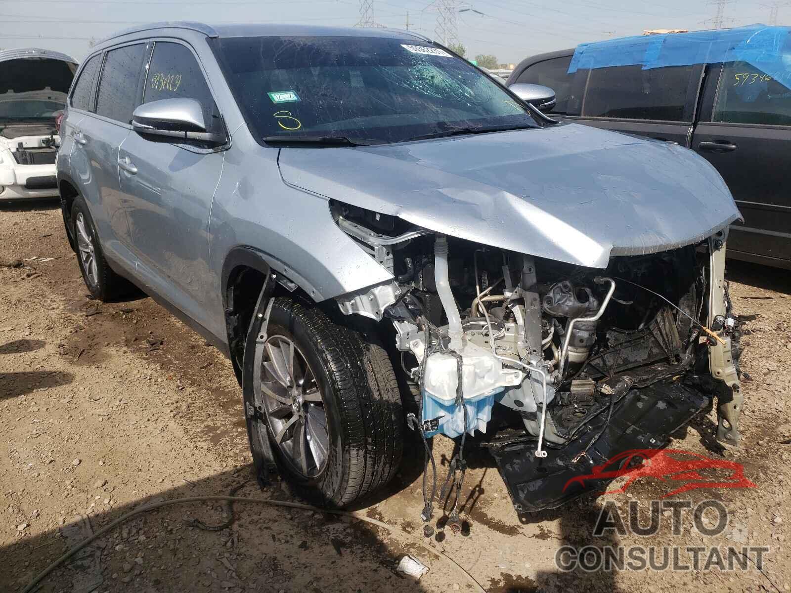 TOYOTA HIGHLANDER 2019 - 5TDJZRFHXKS563410