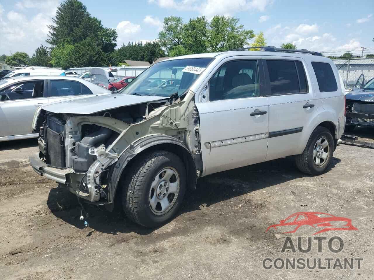 HONDA PILOT 2009 - 5FNYF48259B040040