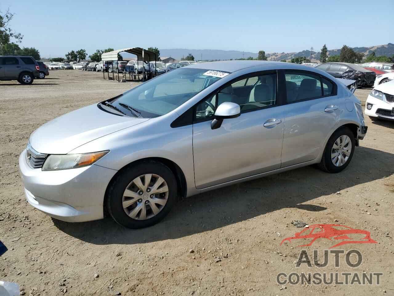 HONDA CIVIC 2012 - 19XFB2F50CE367852