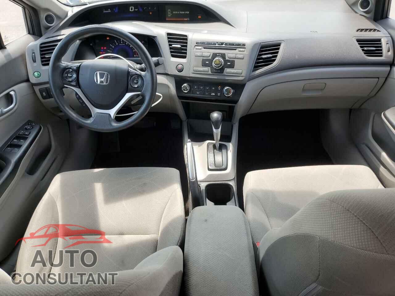 HONDA CIVIC 2012 - 19XFB2F86CE344229