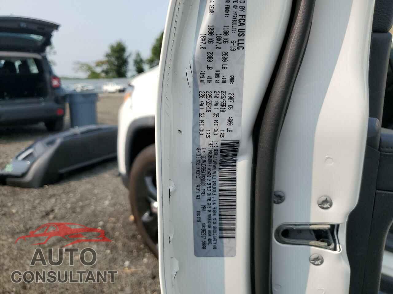 JEEP COMPASS 2019 - 3C4NJDBB5KT828883