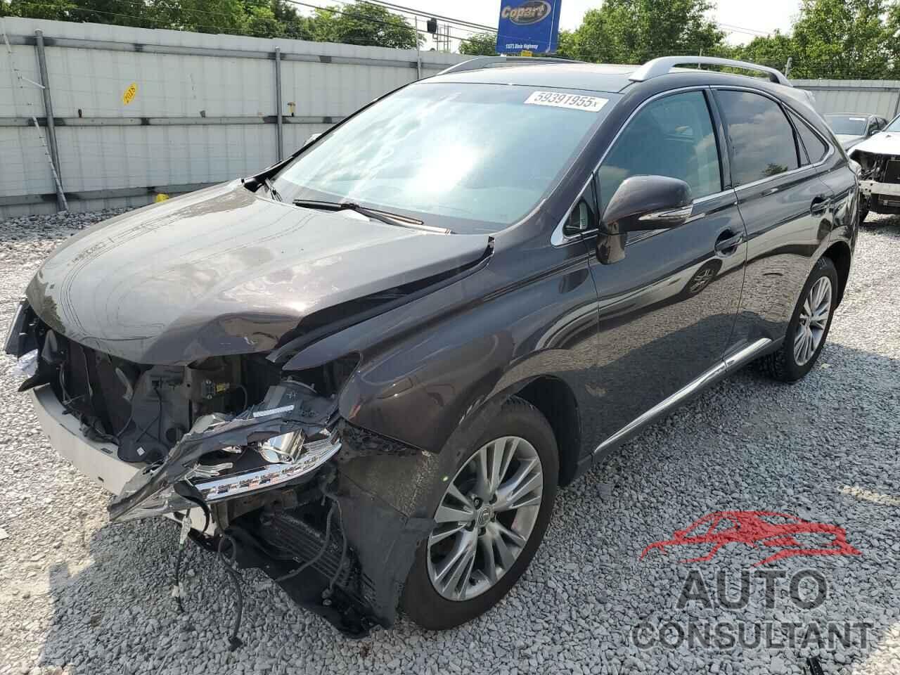 LEXUS RX350 2013 - 2T2BK1BA1DC156408