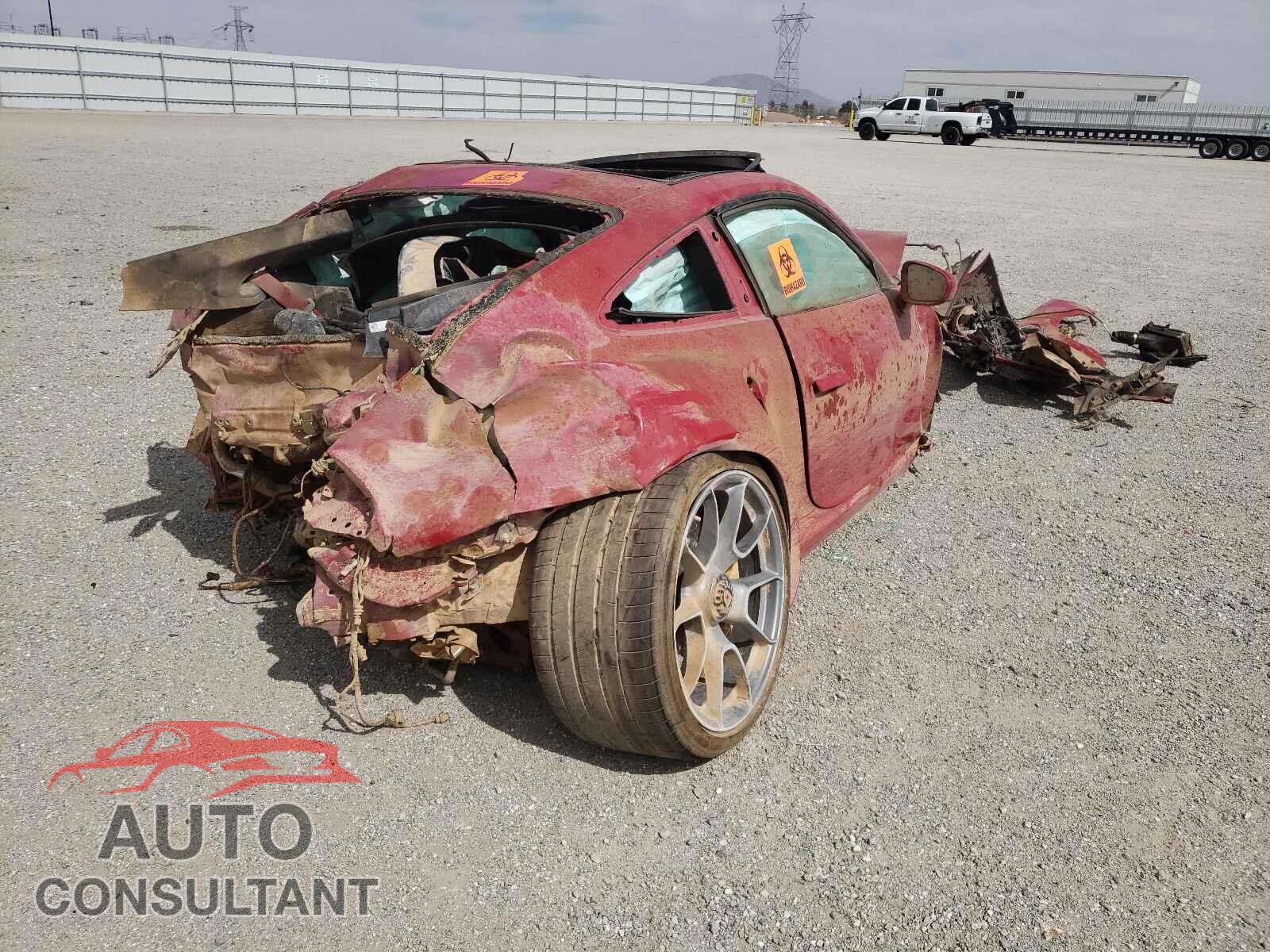 PORSCHE 911 2021 - WP0AD2A95MS257361